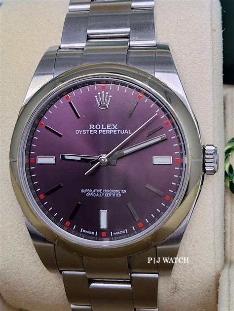 rolex oyster perpetual redgrape|Rolex Oyster Perpetual 2020 price.